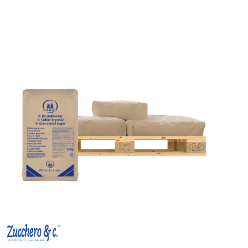 ZS25PL - ZUCCHERO SEMOLATO 2° CEE IN SACCHI DA 25KG SICILIA 100KG