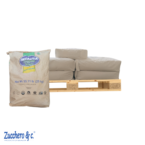 BIOWHITE - ZUCCHERO DI CANNA BIANCO BIOLOGICO IN SACCHI DA 25KG VENETO 300KG