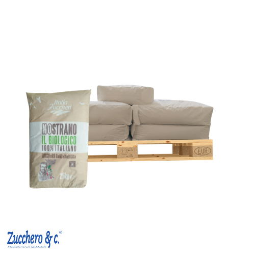 BIOITA - ZUCCHERO DI BARBABIETOLA BIOLOGICO 100% ITALIANO SACCHI DA 25 KG VENETO 300KG