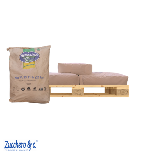 BIOZEXTRA - ZUCCHERO DI CANNA GREZZO BIOLOGICO IN SACCHI DA 25KG VENETO 100KG